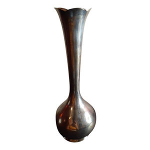 Elegante Florero de Trompeta Plateado, Florero Decorativo de Mesa, Decoración Clásica para el Hogar y Centro de Mesa para Bodas, Regalo a Excelente Precio - Product Image 3