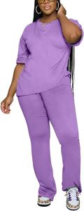 Conjunto Deportivo Informal para Mujer, Estampado o Liso, Transpirable, de Secado Rápido, Cómodo para Invierno - Product Image 4