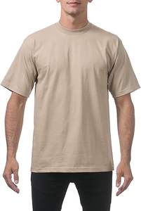 T-shirt à manches courtes pour homme en coton 100% uni - Product Image 6