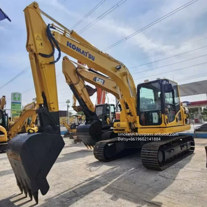 90% nouvelle pelle sur chenilles Komatsu PC120-8/PC120-6/PC130-7 importée du japon avec pompe à engrenages moteur et moteur - Product Image 1