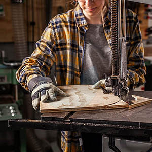 Gants de construction robustes fiables et durables pour la protection de la sécurité des constructeurs, ajustement confortable et matériau en cuir - Product Image 6