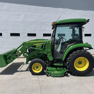 Tracteur à cabine compacte Johnn Deeree 3046R 45HP avec roue de tondeuse à gazon 4WD - Product Image 3