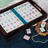 Mahjong américain de conception classique, nouvelle arrivée, Mahjong de luxe professionnel pour les ligues professionnelles, disponible en entrepôt local