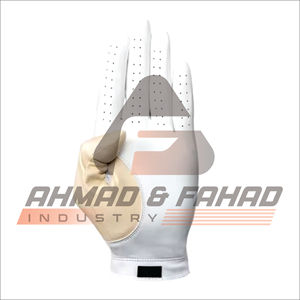 2022 OEM Vente en gros Gants de golf Youngs Poignées en cuir PU rose de couleur personnalisée en cuir véritable respirant pour le sport - Product Image 2