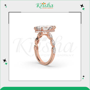 Anillos de Diamantes de Lujo Premium - Color Blanco DEF, Naturales y Cultivados en Laboratorio con Claridad VVS/VS de Fabricante y Exportador de Origen Indio - Product Image 2