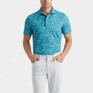 2025 nuevos polos con cremallera para hombre al por mayor, camisetas polo de punto acanalado de manga corta, polos informales de moda para hombre - Product Image 4