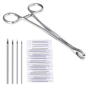 Vente en gros bon marché Mini Forester éponge Forceps fendue outils de perçage corporel Forceps de haute qualité - Product Image 2