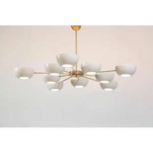 Candelabro Sputnik italiano moderno de 10 brazos, accesorio grande para decoración del hogar - Product Image 3