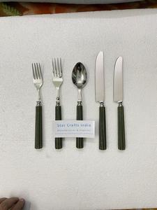 Vaisselle pour événements, dîners, couverts, vente chaude, couverts réutilisables, polis brillants, pour restaurants et hôtels, ensembles de couverts - Product Image 5