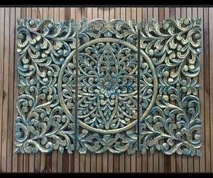 Proveedor indio Panel de pared decorativo MDF Diseño moderno texturizado 3D para sala de estar Dormitorio y interiores de oficina de India - Product Image 2