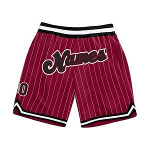 Pantalones cortos de baloncesto para hombre personalizados 100% poliéster cintura elástica patrón sólido servicio OEM disponible para uso en equipo - Product Image 4