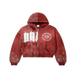 Sweatshirts à capuche avec patch en molleton de coton thermique lourd personnalisé Sweatshirts à capuche 3D Broderie Streetwear Hiver Approvisionnement en gros - Product Image 6