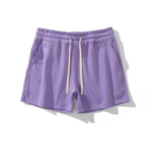 Pantalones cortos atléticos para correr en el gimnasio para hombre con bolsillos Pantalones cortos de entrenamiento de algodón Pantalones cortos para correr - Product Image 1