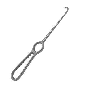 Retractor Quirúrgico de Acero Inoxidable Volkmann Bone Hook Blunt de 21.5 cm con Puntas Afiladas y Roma, Juego de Instrumentos Manuales - Product Image 1