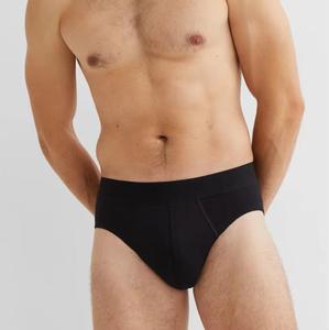 Top New OEM Service Ropa interior transpirable de tiro alto para hombres Etiqueta personalizada Estilo teñido liso Venta de fabricantes profesionales - Product Image 1