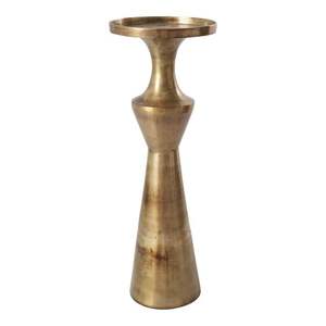 Juego de 3 Candelabros Cónicos de Metal Dorado Modernos al por Mayor, Soportes Decorativos de Latón para Velas de Pilar, para Diseño de Interiores y Festividades - Product Image 3