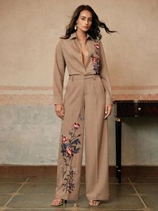 ชุดเซ็ตเสื้อแขนกุดคอโอผ้าชีฟองลำลองสำหรับผู้หญิง ลายเรียบ สีตัดต่อ 2 ชิ้น ผ้าทอ แต่งขอบเสื้อแบบสั้น 100% - Product Image 3