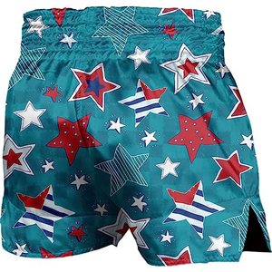 Arts martiaux sur mesure de haute qualité porter de l'équipement coton classique confortable brodé léger Kickboxing vêtements - Product Image 2