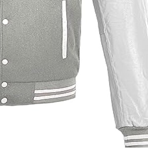 Chaqueta para Hombre, Nueva, Vintage, Gris, con Estampado de Cocodrilo, Chaquetas Universitarias de Alta Calidad 2025, Cargada por Dress Sports - Product Image 3