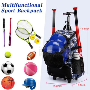 OEM Service Wholesale Baseball Bags Unique Design Baseball Bags <b>Light</b> Weight Baseball Bags - Product Image 6