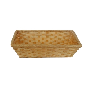 Panier de rangement en bambou rectangulaire d'emballage de stockage à bas prix en matériau naturel 100% du Vietnam - Product Image 1