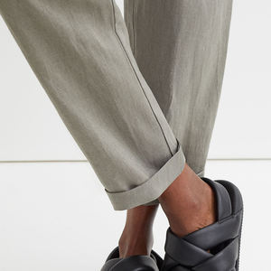 New Fashion Winter Lady High Waist Women's <b>Trousers</b> Casual High Quality Knitted Customized Design Women's <b>Trousers</b> - Product Image 4