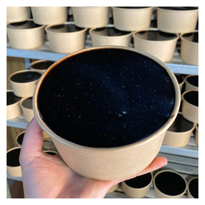 Gelée d'herbe noire authentique du Vietnam pour le thé à bulles, délicieuse gelée d'herbe noire en vrac pour le dessert et les boissons en vrac - Product Image 4