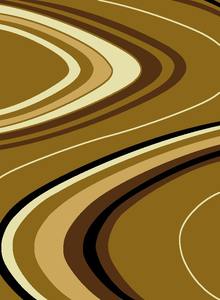 Alfombras Turcas Modernas de Polipropileno Tejidas a Máquina, de Alta Calidad, Resistentes a las Manchas, de Pelo Alto, Abstractas, Medianas - Product Image 4