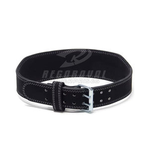 Crea confianza bajo carga con cinturón de doble punta Cinturón de doble punta de cuero sólido para rutinas de entrenamiento - Product Image 1