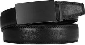 Custom Luxury Classic Vintage Famous Brand <b>Brown</b> Genuine Leather <b>Belts</b> for <b>Men</b> Automatic Buckle - Product Image 5