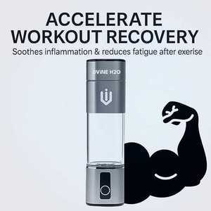 Bouteille Générateur d'Eau Hydrogénée Intelligente Fabriquée en Inde avec Électrolyse PEM et Recharge USB Disponible au Meilleur Prix du Marché - Product Image 2