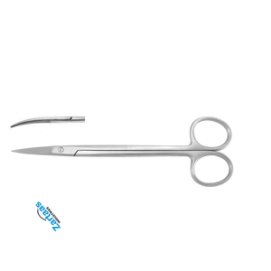 กรรไกรผ่าตัดโค้ง16ซม. ทำจากสเตนเลสสตีลสำหรับใช้ในการผ่าตัด - Product Image 4