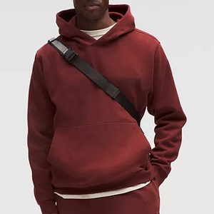 Sudadera con capucha personalizada Heavyweight Drop Shoulder para hombre en blanco 100% algodón Oversized Boxy Fit Sudadera con capucha recortada de alta calidad para hombre - Product Image 2