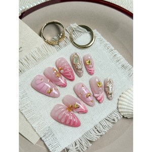 Ocean Treasure Press-on Nail Art Ajoute une touche aquatique à votre manucure ! - Product Image 2