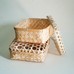 Handmade Eco Friendly Natural Bamboo Storage Woven Boxes for Packaging Gifts Natural Weaving <b>Box</b> Wholesale - Product Image 3