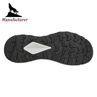 Wolf Brand Semelles antidérapantes pour sports d'extérieur Semelle extérieure en caoutchouc résistant à l'usure de haute qualité Semelle extérieure pour bottes en TPU imperméable