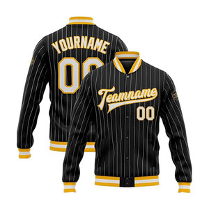 Chaqueta Universitaria de Lana de Estilo Vintage con Mangas de Cuero, Costuras Premium y Corte Regular, Servicio OEM Disponible - Product Image 4