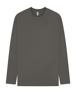 Sweat-shirt uni personnalisé en coton 100% French Terry, coupe ample et oversize pour homme, avec logo brodé - Product Image 2