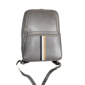 100% Original Genuine Leather School <b>Backpack</b> with Laptop Compartment Very Good Quality Unisex Bag-Pack <b>Strap</b> Carrying System - Product Image 4