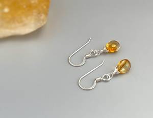 Increíbles Pendientes de Citrino de Alta Calidad, Último Modelo, Plata 925, Piedras Preciosas Originales, Precios Accesibles - Product Image 2