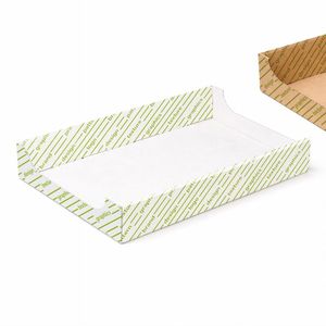 Bandejas de Papel Personalizadas para Aperitivos y Papas Fritas Mod. J 20X26X4 Cm - Product Image 1