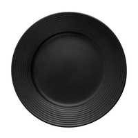 Assiette de présentation en métal réutilisable de haute qualité avec motif végétal pour la maison, les restaurants et les fêtes