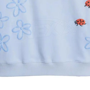 Vente en gros Sweat-shirt en coton mélangé pour hommes Sweatshirts bouffants imprimés Offre Spéciale Sweatshirts bouffants imprimés sur mesure - Product Image 5