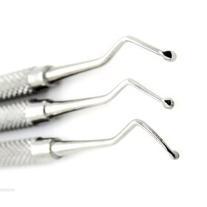 ชุดขุดทันตกรรมใหม่ช้อนสองชั้น3อันเครื่องมือระดับพรีเมี่ยม - Product Image 3