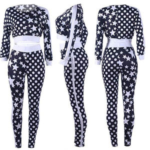 Conjunto Deportivo Personalizable para Mujer, 100% Algodón, Diseño Sólido, Chándal de Invierno, Liso/Simple - Product Image 6