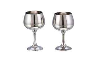 Ensemble de gobelets à vin en métal pour occasions spéciales Boissons de mariage à la chaux sodée - Product Image 5
