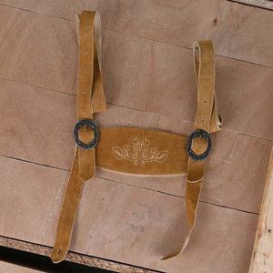 Custom Trachten <b>Shorts</b> Vintage Bavarian Style Lederhosen Sustainable Goat <b>Leather</b> Fast Shipping Oktoberfest Ready 100% Cotton - Product Image 2