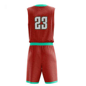 Uniforme de sport de basket-ball de club d'équipe personnalisé-Ensembles de maillots de basket-ball de qualité classique Imprimé Logo Made Polyester Sportswear - Product Image 6