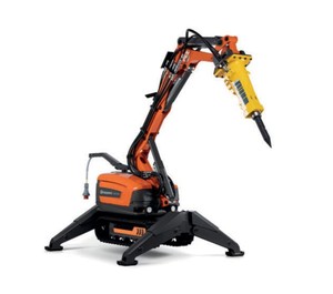 Équipement de démolition Husqvarna DXR 145 au design moderne et avancé, robot de démolition télécommandé puissant avec un bras télescopique - Product Image 6