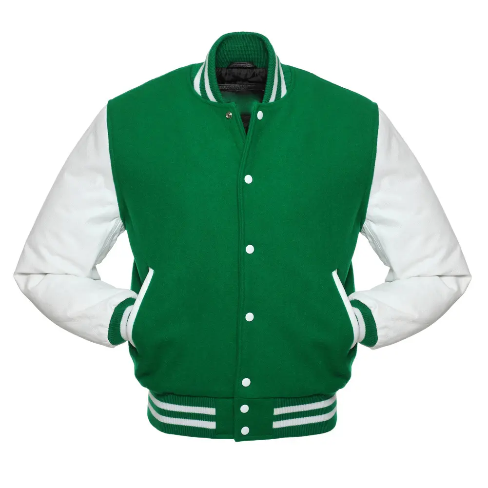 Hot Selling Custom Cool Style Fleece Winter Varsity Jacken Baseball Bomber Leder Varsity Jacken für Männer